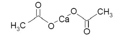 Calcium Acetate Chemical Structure (Calcium Acetate Structure)